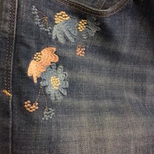 Floral Levi Jeans